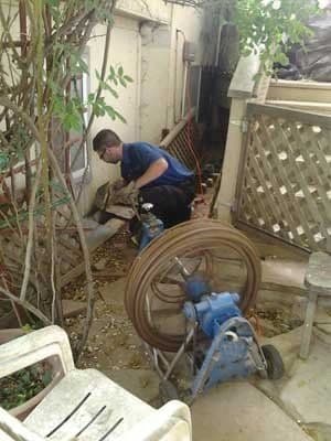 Lazy Drains service call